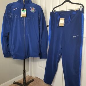 Nike Paris 2024 Team Issued USA Olympic Podium Men's Sz Jacket XL + Pants L Set